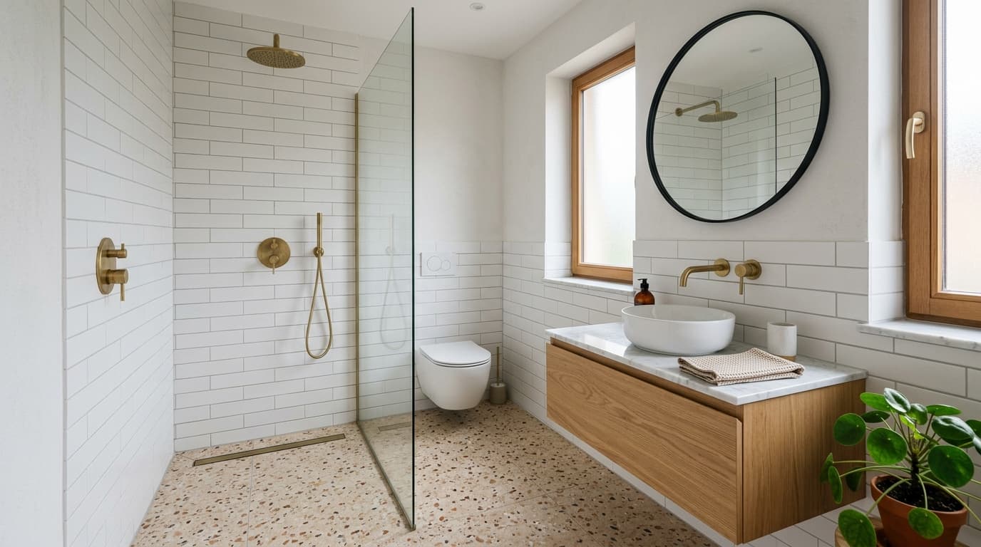 Salle de bain rénovée